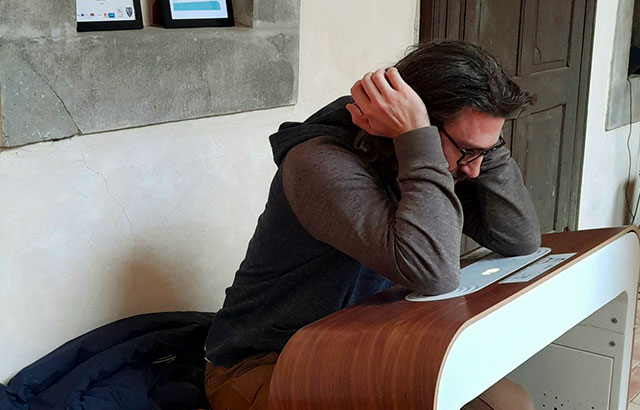 Table d&rsquo;&eacute;coute par conduction osseuse